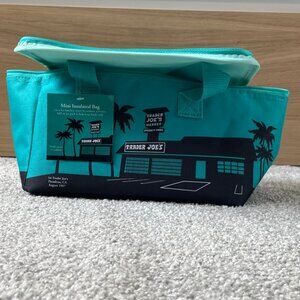 Trader Joe's Mini Cooler Bag - Teal NWT